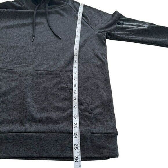 Layer 8 Men’s Gray Performance Hoodie Size Small NEW - Picture 8 of 12